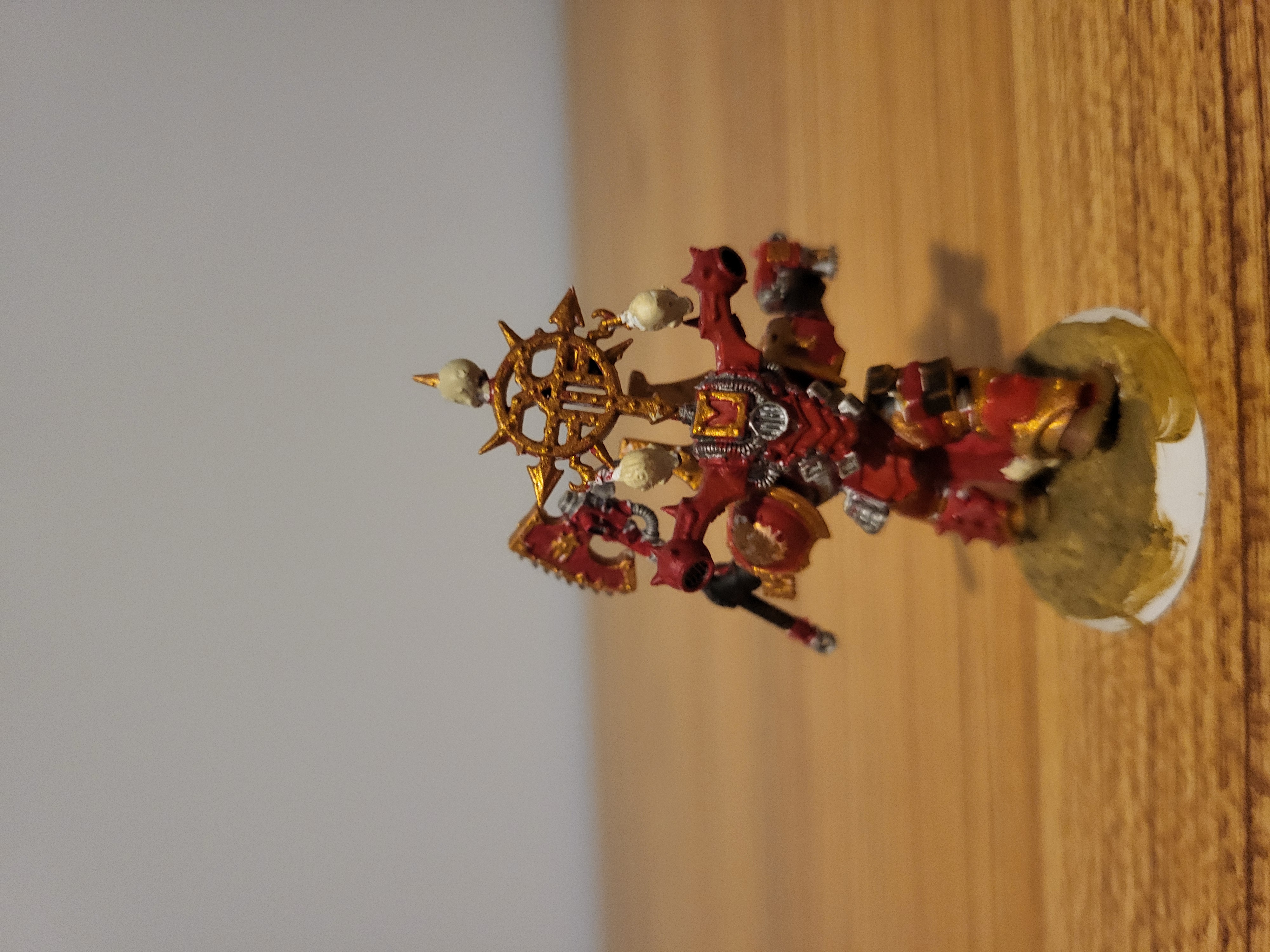 Behind facing Berzerker Champion